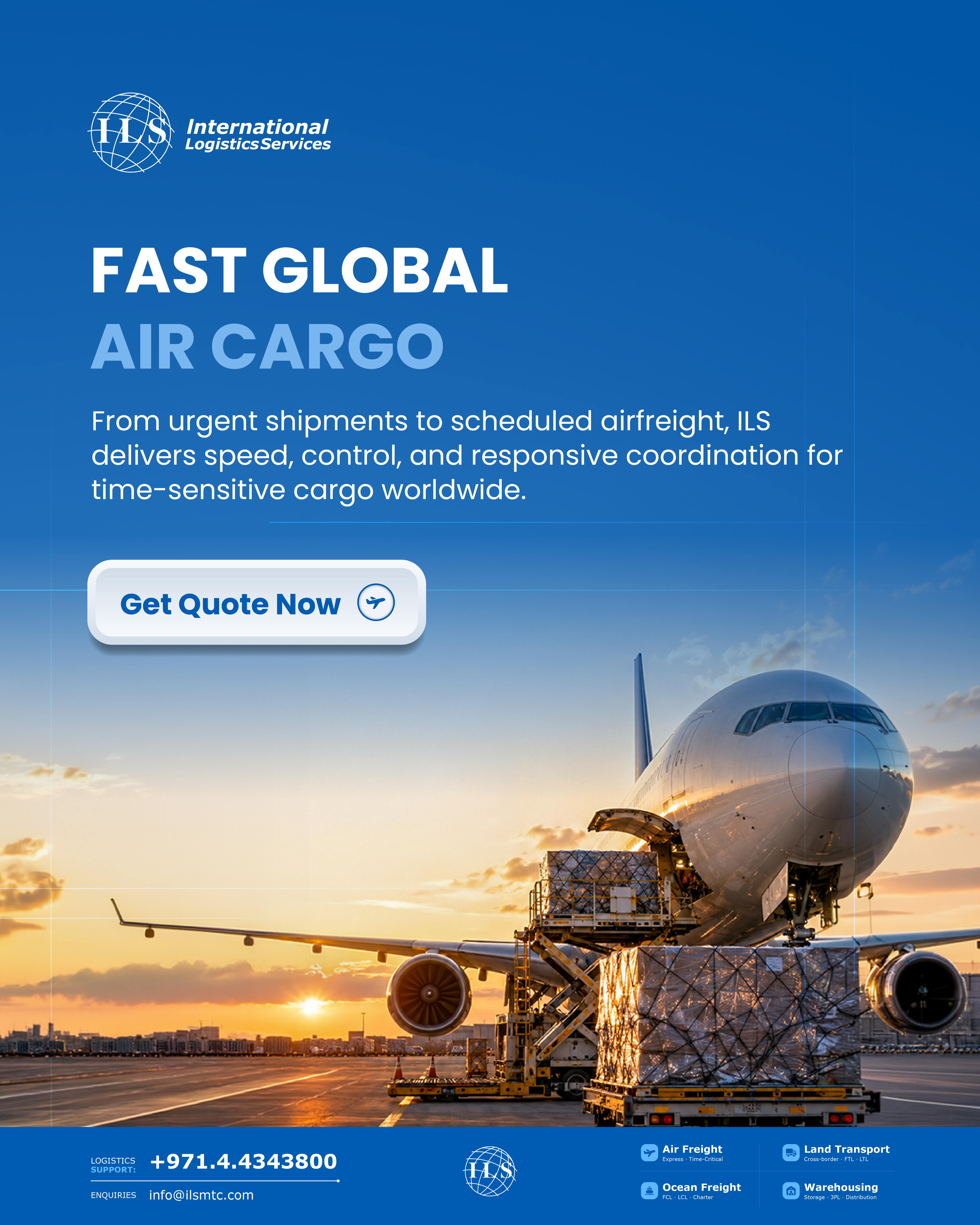 ILS social post — Fast Global Air Cargo