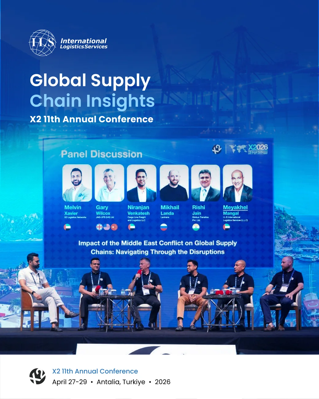 International Logistics Services event post — GLA Global Logistics Conference 2026