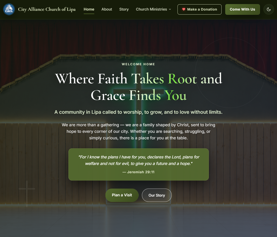 City Alliance Church of Lipa — Youth Ministry